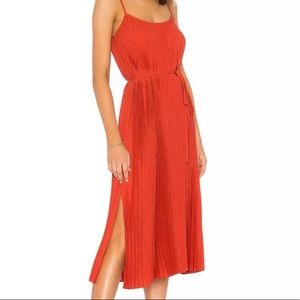 Vince Pleated Cami Dress Size M NTW